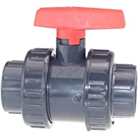 Válvula de bola de PVC- 2 vías- manguito adhesivo de 25 mm